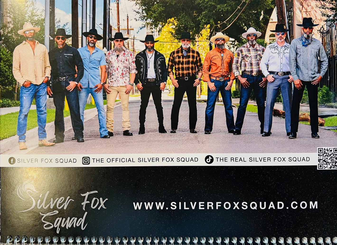 Silver Fox Squad Calendar 2025 